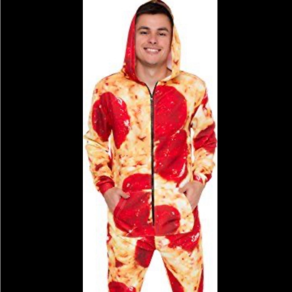 Mens large pizza costume